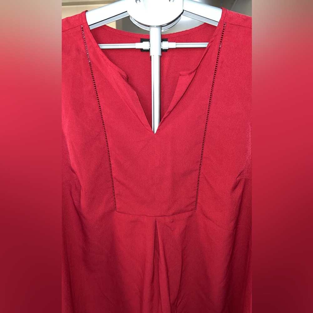 Lane Bryant - Red long Sleeve shirt - Picture 2 of 12